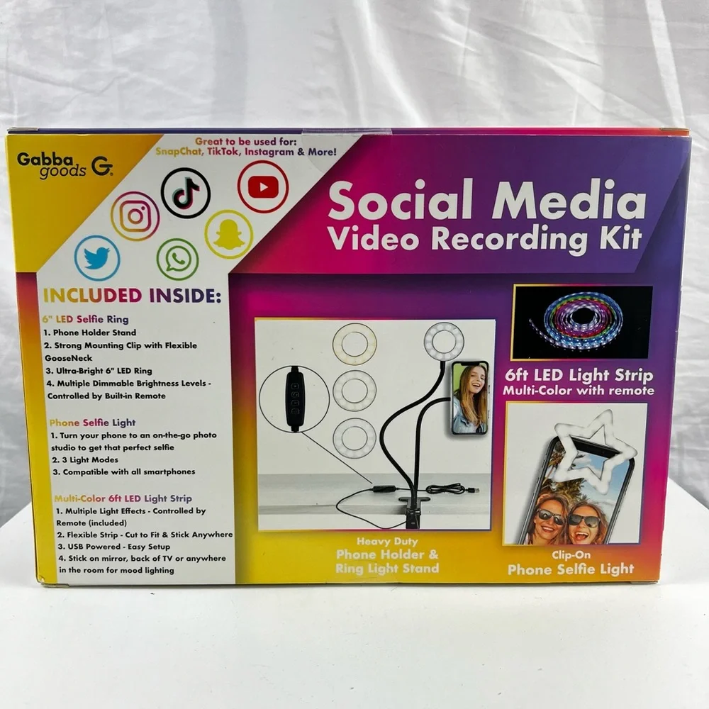 Social Media Video Recording Kit